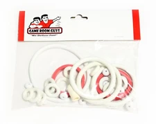 Gottlieb The Games Pinball Machine Replacement Repair Rubber Ring Kit White