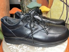SAS "Time Out" Men's sz 11 N Black Leather Orthopedic Shoes USA-Made New No Box