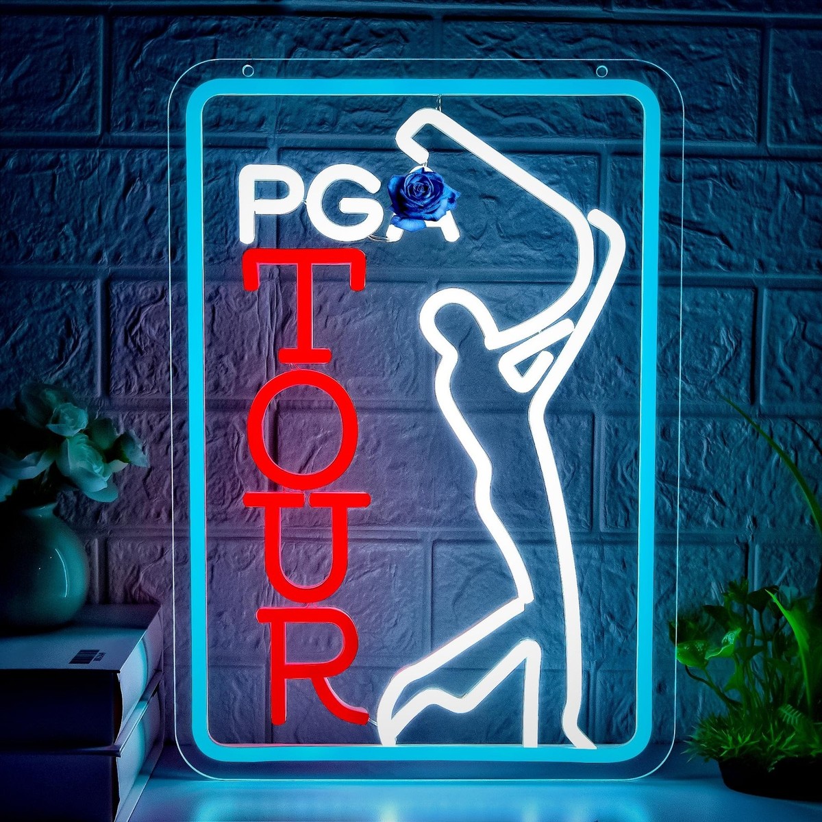 Golf Neon Sign for Wall Decor Dimmable Golf Neon Light for Man