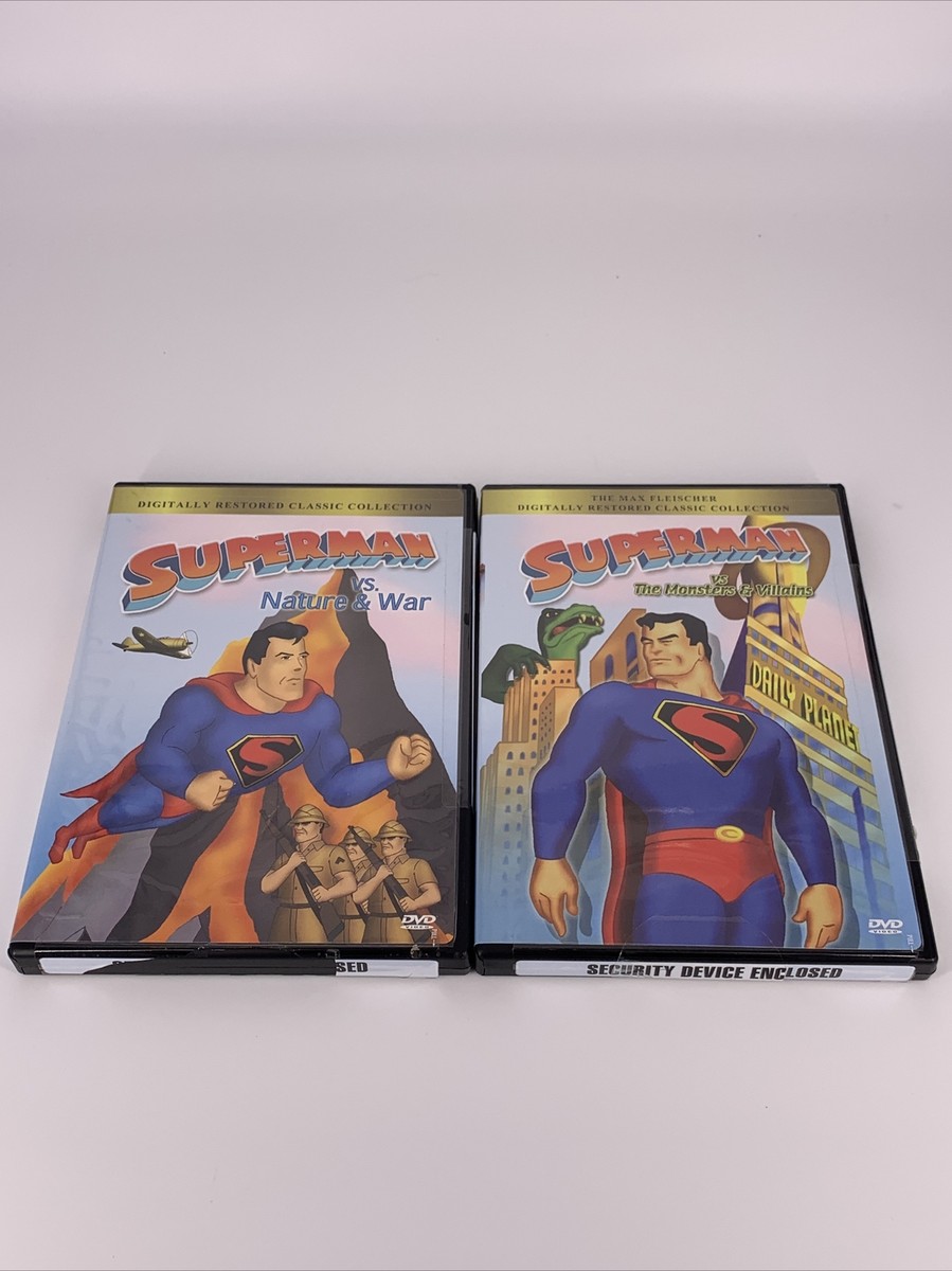 Max Fleischer's Superman Vs The Monsters & Villains + Nature