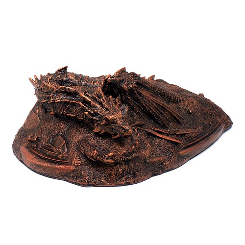 The Lord of the Rings SMAUG Dragon Model Toy Home Resin Statue Desktop Ornament - Picture 6 of 6