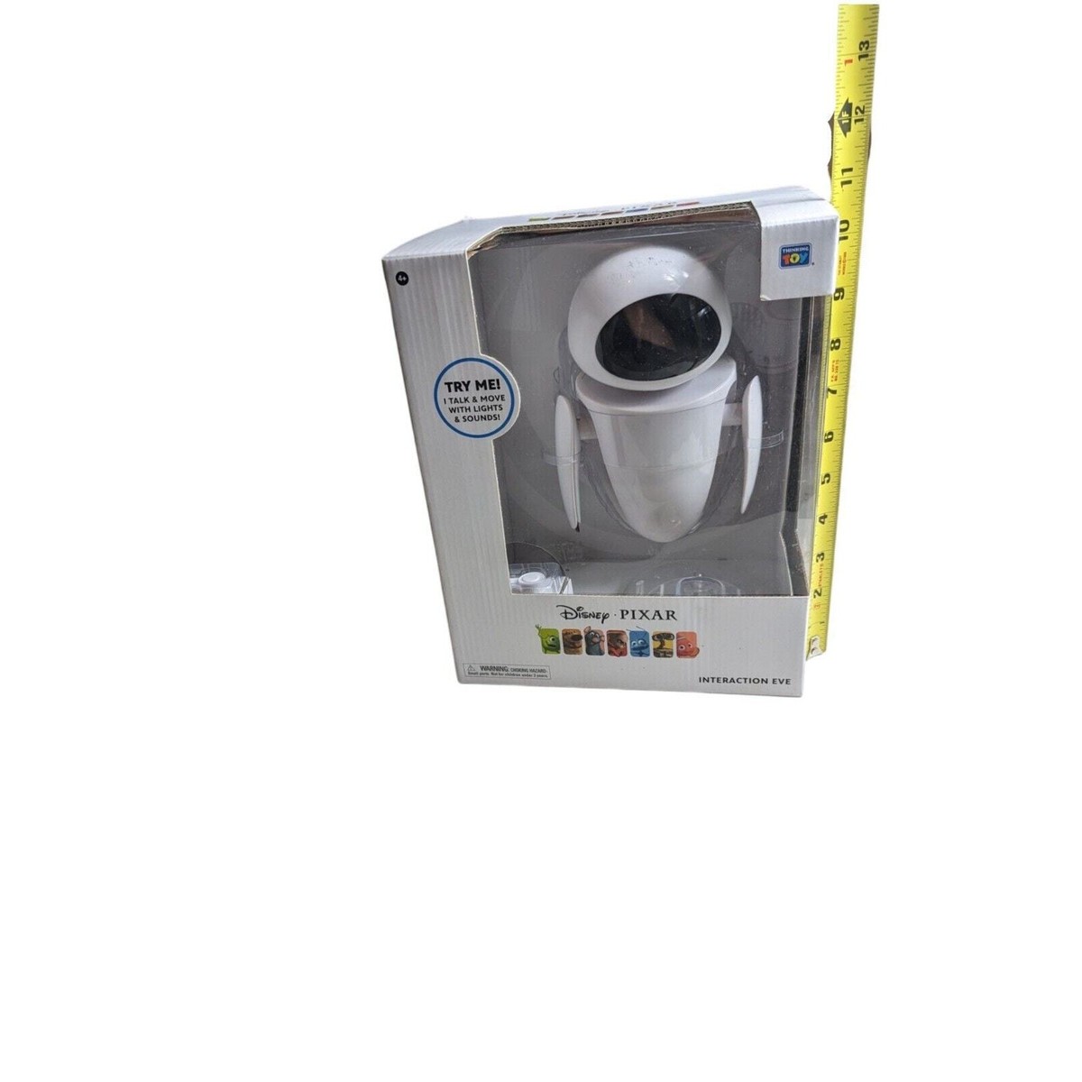 J*n様 【海外製】THINK WAY社　INTERACTION EVE WAL Disney Pixar Thinkway Toys WALL-E Interactive EVE Light