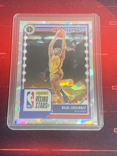 Lote de radiocontrol Panini NBA 2023-24 Premium Stock Bilal Coulibaly #287 hielo agrietado y holograma - Imagen 3 de 6