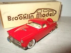Rare Brooklin BRK 13 ,1956 Ford Thunderbird Hardtop in 1:43 Scale.