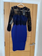Ladies AX Paris Dress Size 10 UK Stretchy Bodycon