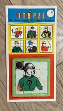 1967 Riddler Slide Puzzle Batman Movie TV Game 1966 Frank Gorshin Adam West