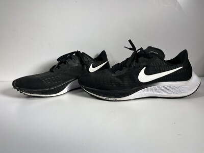 Nike Air Zoom Pegasus 37 Black/White Men's Running Shoes US