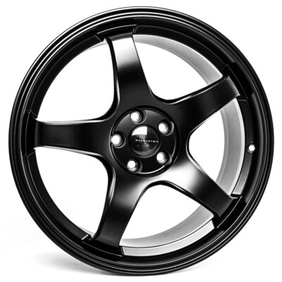 ROSENSTEIN CR Rim 18X9.5 5X100 Offset 38 Matte Black (Quantity of 4)