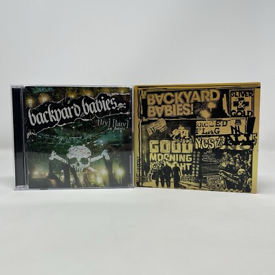 Backyard Babies - Live Live In Paris & Sliver & Gold (2 CD Set) Rock N  Roll HTF