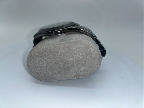 Michael Kors Men's Watch MK8584 Slim Runway Quartz Gunmetal Steel 44mm In Box - Picture 2 of 7