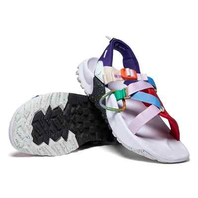 Nike Oneonta Be True Multi White Men Size 10Unisex Casual Sandals DR4870-600