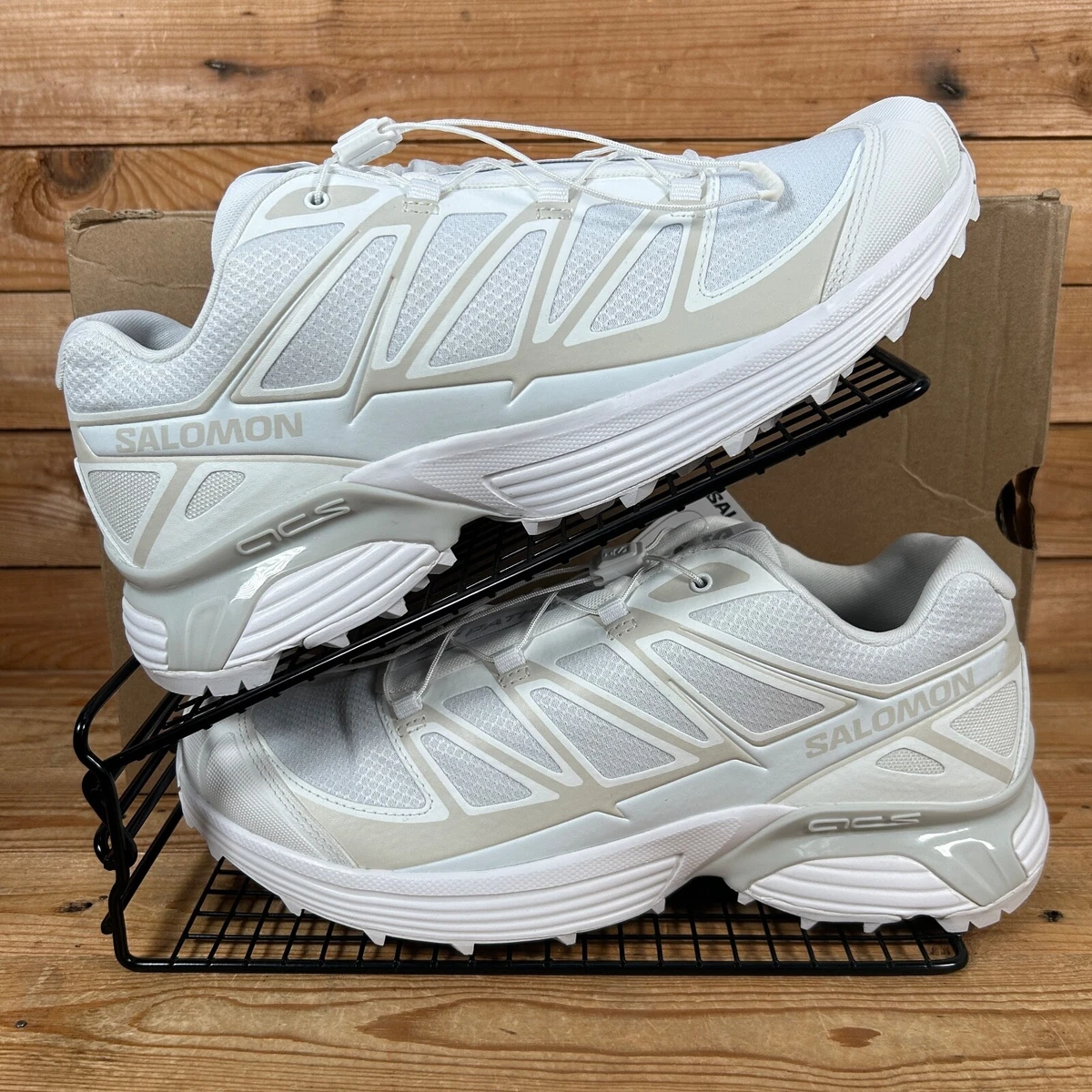 Salomon white trainers sale