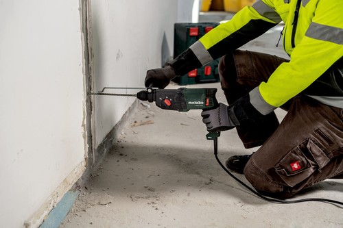 Martillos combinados Metabo KHE 2245, 750 vatios, SDS-plus en maleta - Imagen 6 de 8