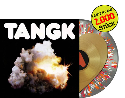IDLES | TANGK | Ltd. Numbered Splatter LP + 10'' Gold Heart Shaped Vinyl | NEW