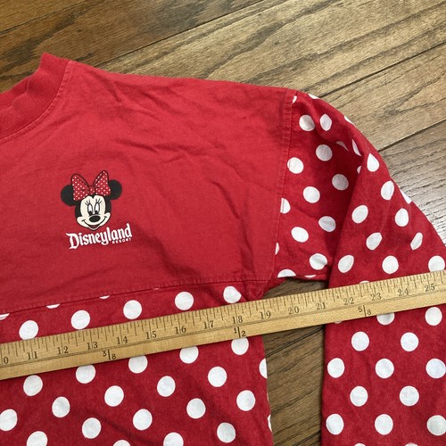 Disneyland Minnie Mouse Red Polka Dot Spirit Jersey Youth XL - Picture 3 of 5