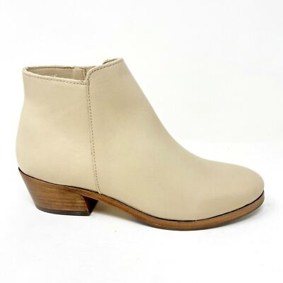 Thursday Boot Co Daisy Downtown Beige Womens Ankle Leather Bootie