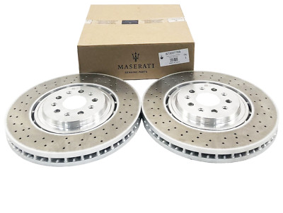 FOR MASERATI LEVANTE 3.0 S 3.8 V8 FRONT GENUINE BRAKE DISCS 380mm OEM 6700377690