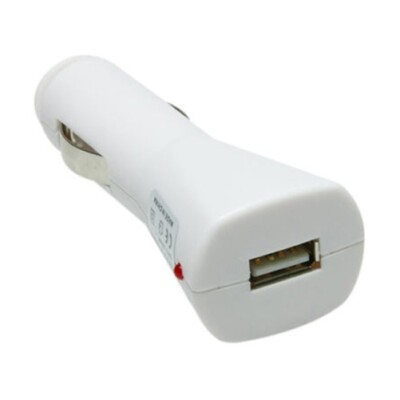 DC Socket USB Car Charger Power Adapter Plug-in for Smartphones