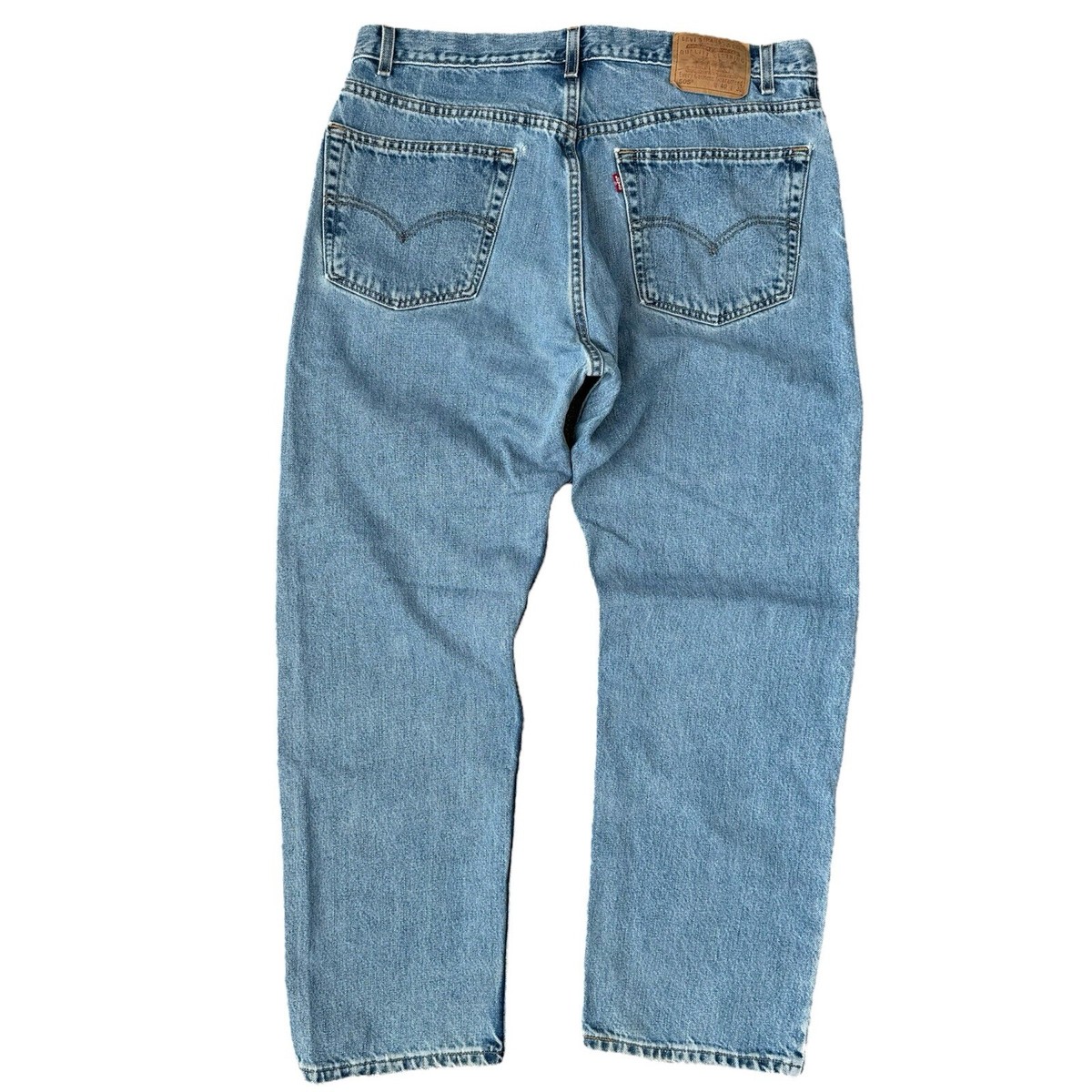 Vintage 90s Mens Levis 505 38x29 Red Tab Denim Jeans Straight 