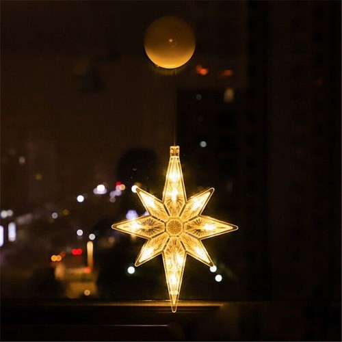 Decor Window Xmas Light String Curtain Tree Party Christmas Fairy Indoor Hanging - Picture 23 of 23