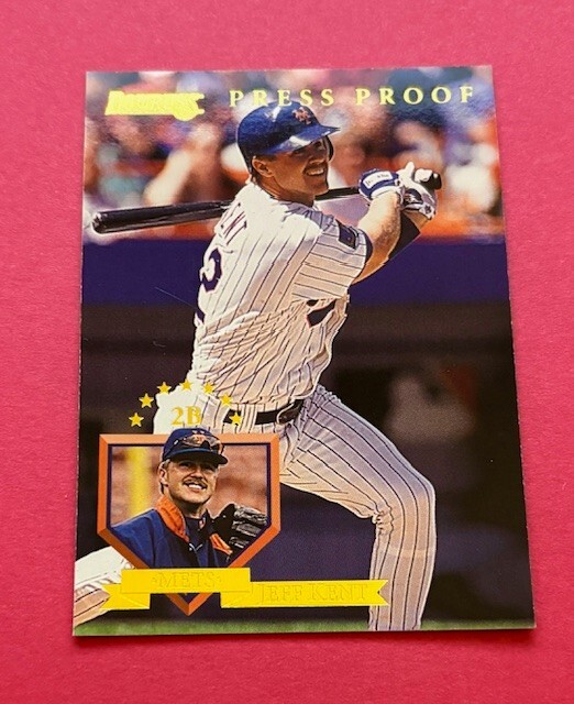 1995 Donruss #97 Jeff Kent Press Proof  /2000 - New York Mets / Giants Superstar
