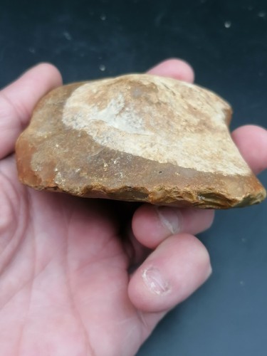France Lower Paleolithic Beautiful Acheulean Scraper Famous place Wimereux - Picture 9 of 22