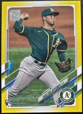 2021 Topps Series 2 #656 Daulton Jefferies Parallel/Variety Yellow