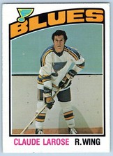 CLAUDE LAROSE 1976-77 O-PEE-CHEE 76-77 NO 310 NRMINT+           53373