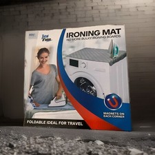 IRONING MAT, Sz 18.5 X 27.5  , No Ironing Board Needed. For Dorms, Travel, Home.