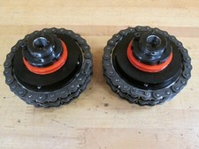 (2) Tsubaki Torque Guard Torque Limiters w/ Chain Coupling TGB20-HC ~NOS/No Box~