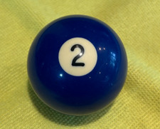 Replacement 2 Billiard Pool Ball 2 1/4" Diameter