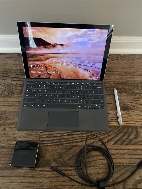 Microsoft Surface Pro 4 Cr3 256gb Wi Fi 12 3 Inch Tablet Silver For Sale Online Ebay
