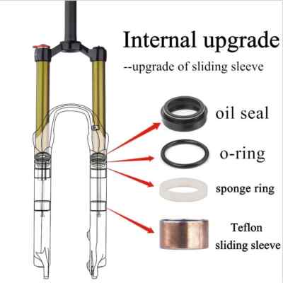 27.5/29 Inch 120mm Travel MTB Bicycle Oil Air Suspension