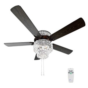 52 Ceiling Fan Remote Unique Elegant Light Punched Metal