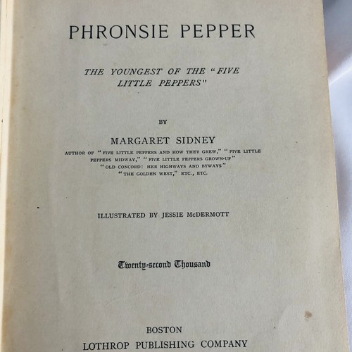 Antique 1897 “Five Little Peppers Phronsie Pepper” Margaret Sidney HC Book - Picture 4 of 9