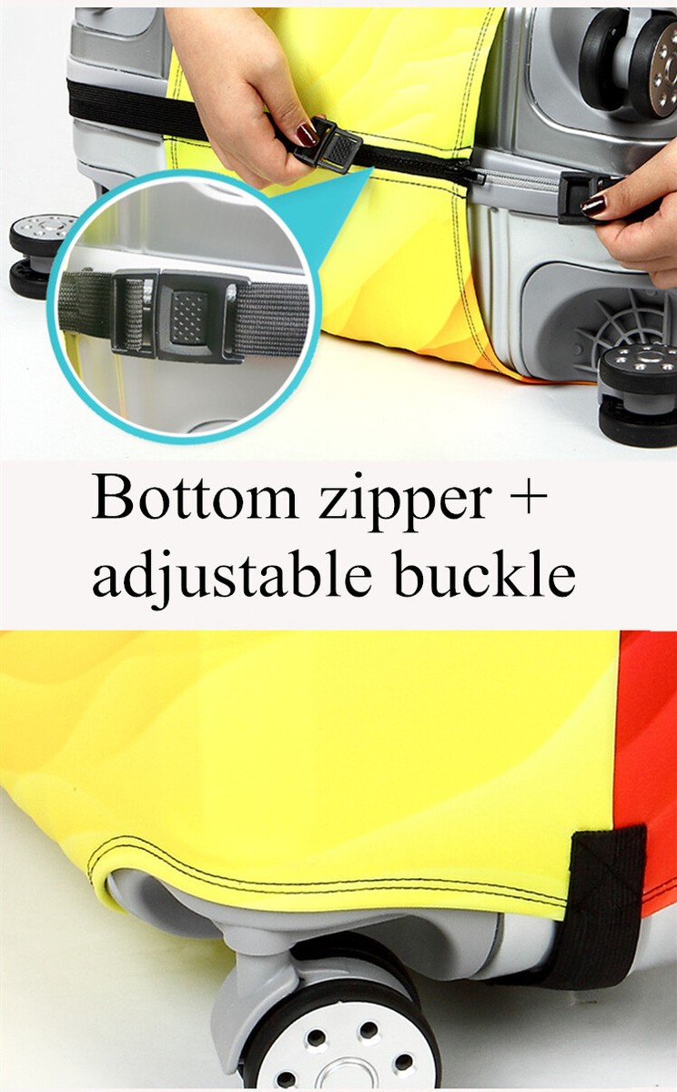 Coprivaligia Media NHQ - Taglia M 22-24 Pollici, Materiale Elastico, Antigraffio, Giallo - Foto 8