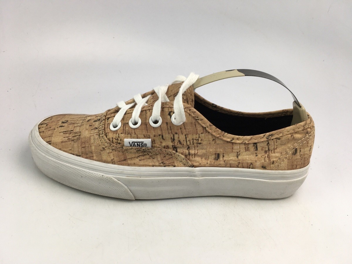 Vans TC6D Low Top Off the Wall Sz 6.5 Women's Cork pattern Shoe Skateboard  | eBay