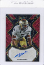 2023 Select Draft Picks Rookie Signatures Prizms Red Isaiah Foskey 20/25