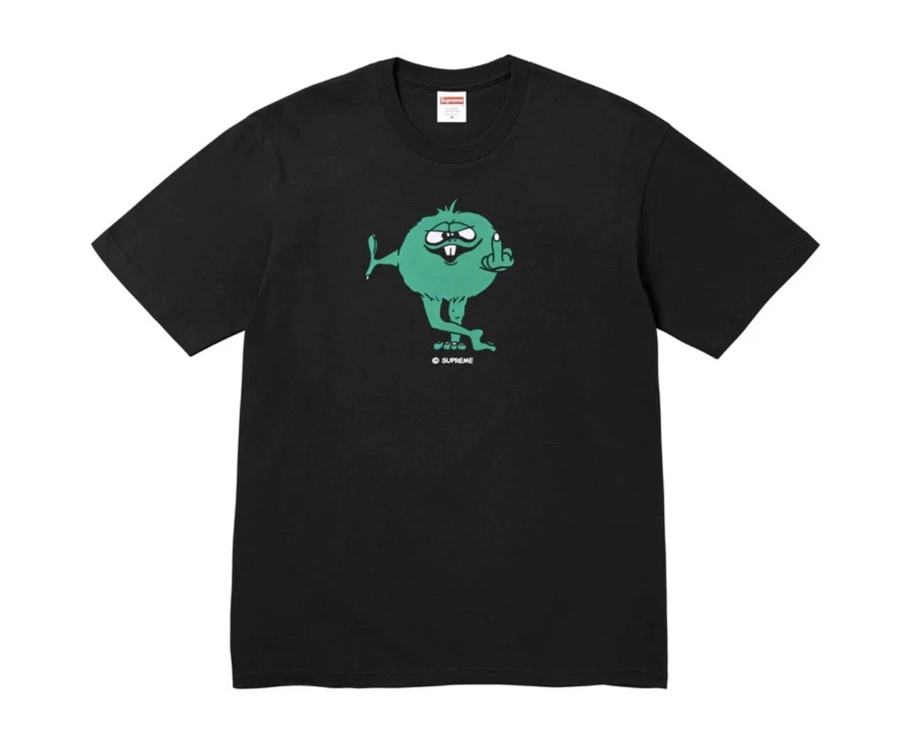 Tee shirt Supreme Camacho taille XL extra large noir FW23 FLAMBANT NEUF à la main