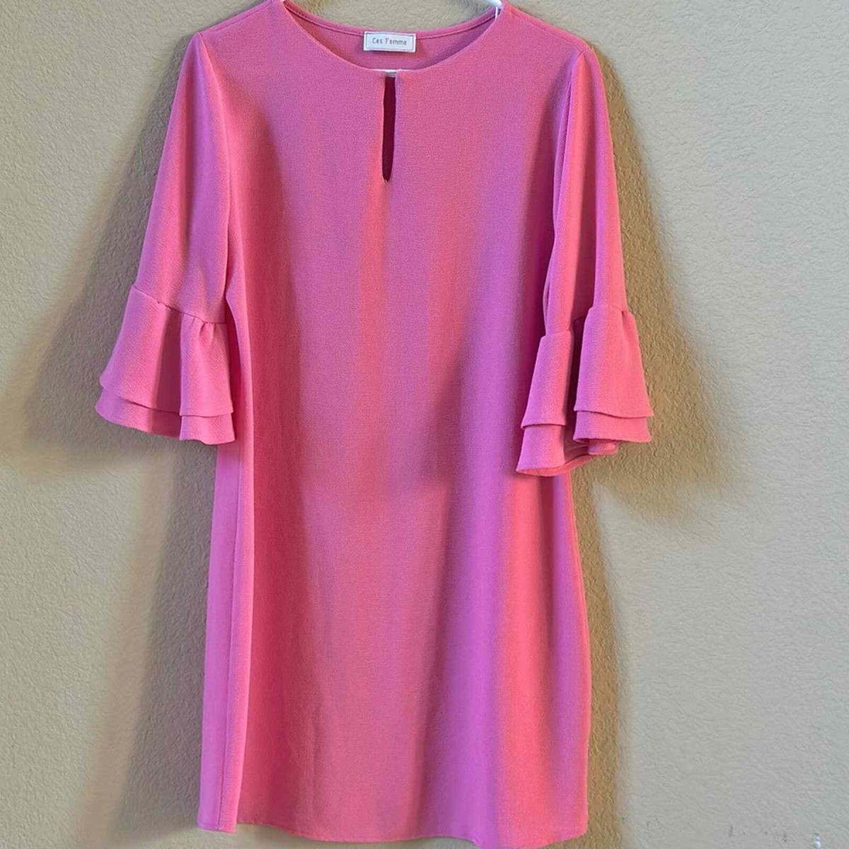 bubble gum pink dress It's All A Dream Bubblegum Pink Dress, Large - The Mint Julep Boutique