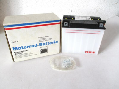 Batterie - Battery YB16-B / 12 Volt - 19Ah Ducati 907 900 ie, Paso 906