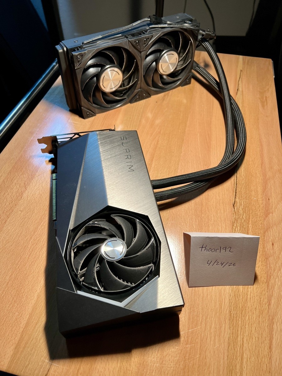 MSI GeForce RTX 4090 SUPRIM LIQUID X 24GB GDDR6X AIO | eBay