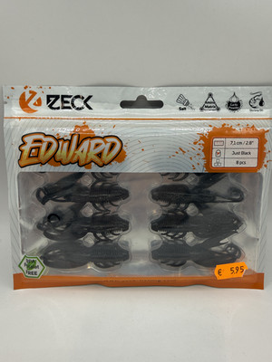 Zeck Edward 7,1cm Just Black 8 Stück