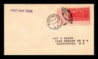 DR JIM STAMPS US COVER BURGOYNE AT SARATOGA FIRST DAY ISSUE SCOTT 644