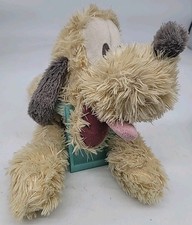 Vintage Walt Disney Parks Pastel Pluto Plush Floppy Shaggy