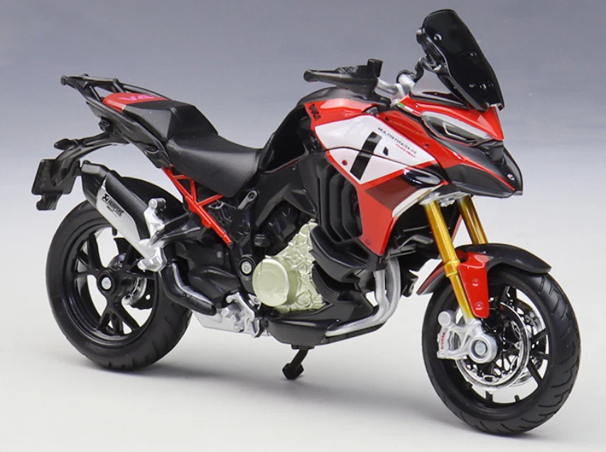 Maisto 1:18 Ducati Multistrada V4 Motorcycle Bike Model New in Box - Image 2 of 4