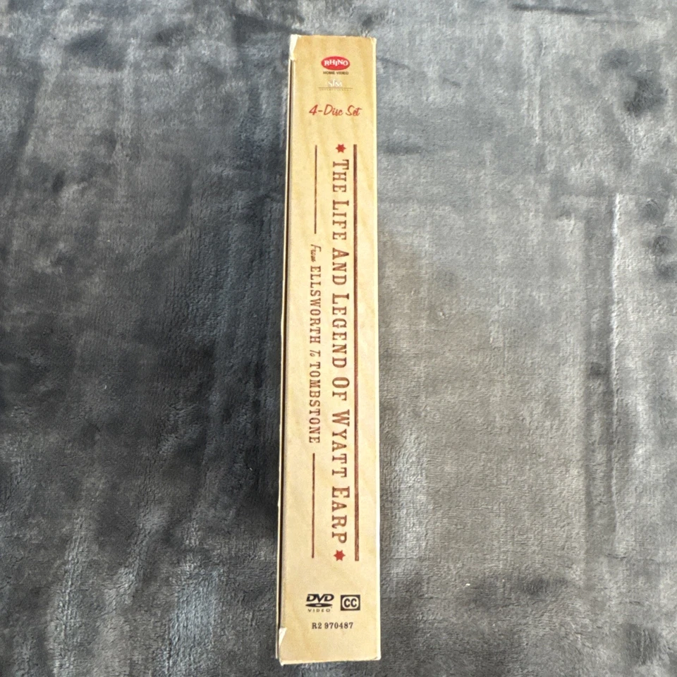 The Life and Legend of Wyatt Earp Box Set 4 DVD Ellsworth Tom Dodge City Wichita - Image 3 of 4