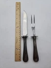 Old French by Gorham Sterling Silver handles Meat Carving Set 2-piece 9 3/4"