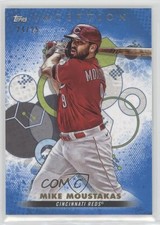 2022 Topps Inception Blue 24/25 Mike Moustakas #91 qf6