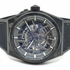 ZENITH Defy Classic Carbon 10.9000.670 Men's Used Watch #101014 2